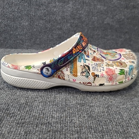 Dave Matthews Band DMB Crocs shoes sandals‎ clogs size 47 us size 12/13 - Picture 7 of 12